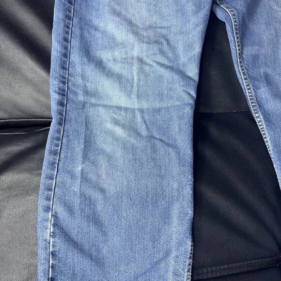 Wrangler 01 Competition Cool Vintage Men's Straight Leg Jeans Blue Denim 35x34 - Picture 8 of 16